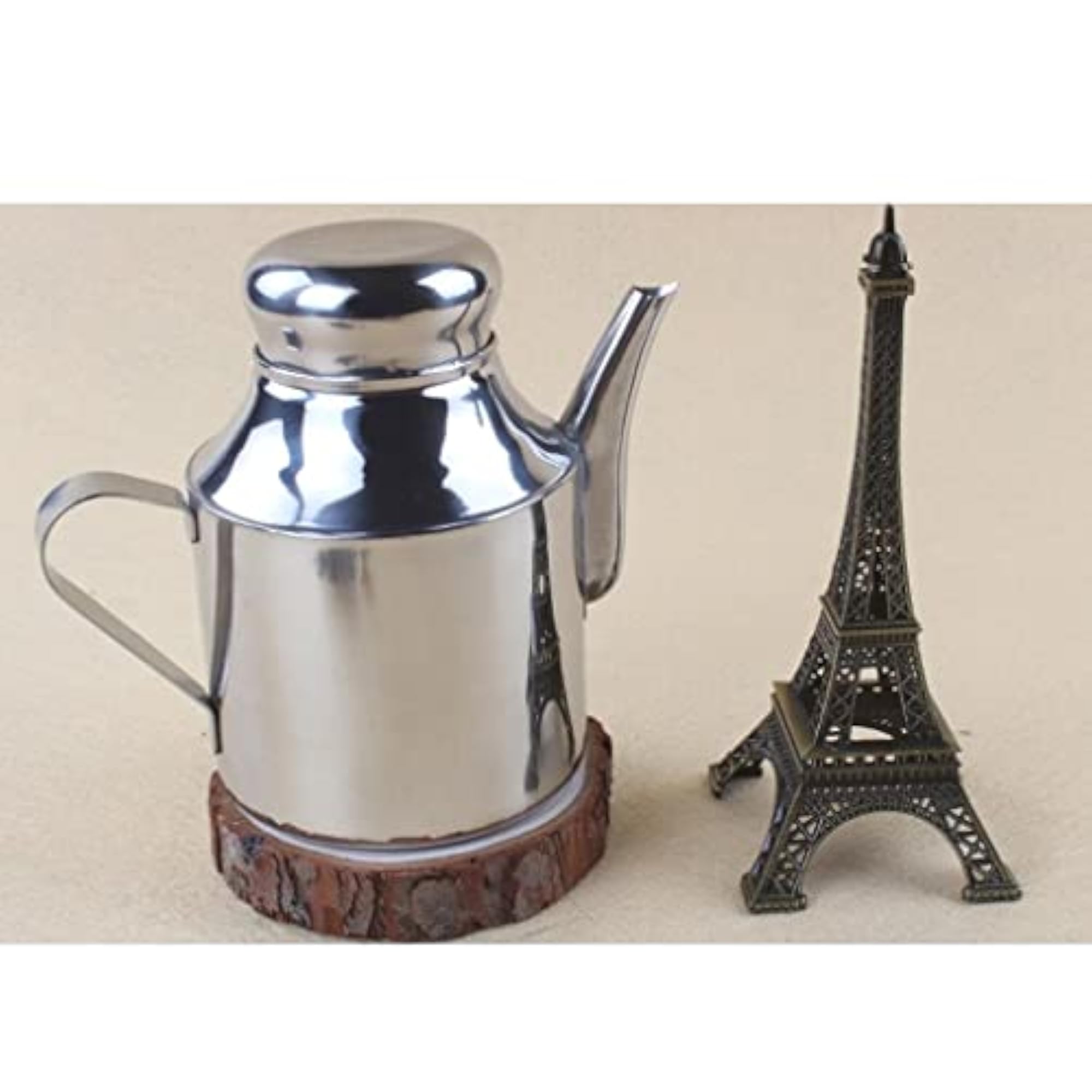 Stainless Steel Olive Oil Vinegar Drizzler Cruet Bottle