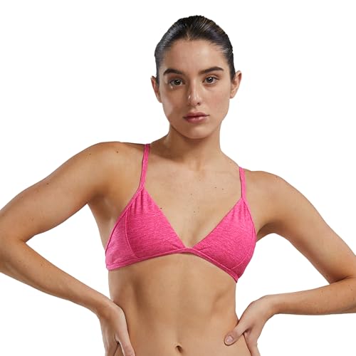 Haut de Bikini Triangle À Nouer TYR pour Femme en Noir Ajustable