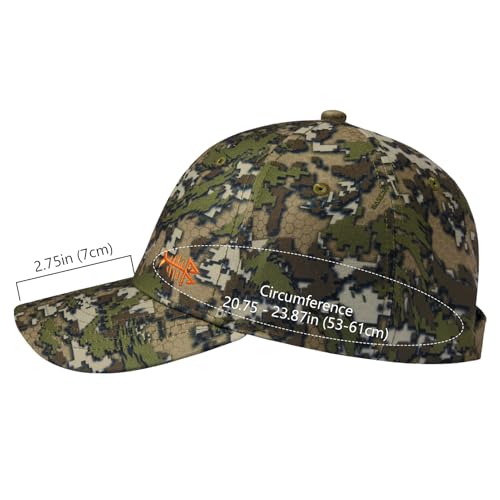 Image of BASSDASH Camo Fishing Hunting Hat Unisex Adjustable Baseball Cap