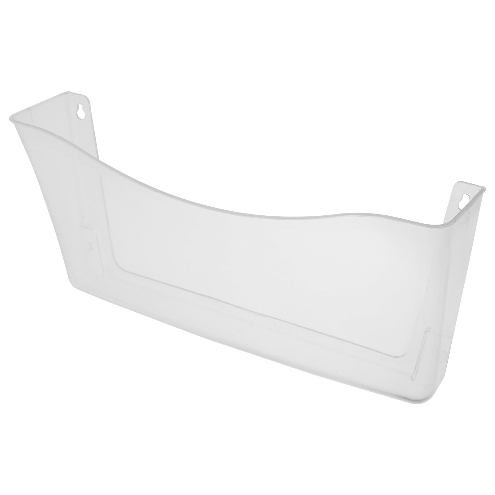 jojofuny Organizador de Archivos de Abs Transparente de Pared Resistente Caja de Almacenamiento Colgante Adecuado para Oficina y Hogar