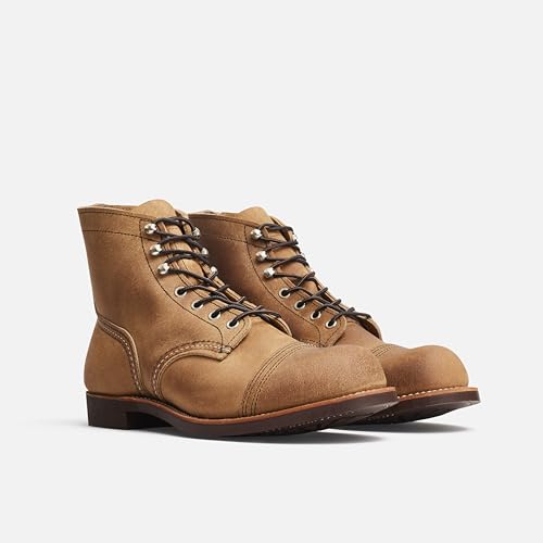 Image of Red Wing Shoes Heritage Iron Ranger Men's Boot, Roughout Leather