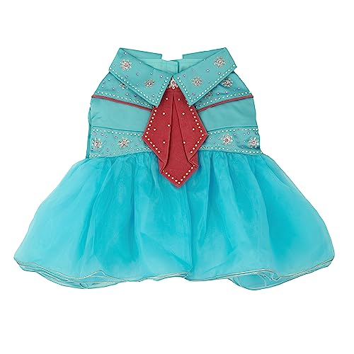 Doggy Parton Western Rhinestone Tutu Dress - S