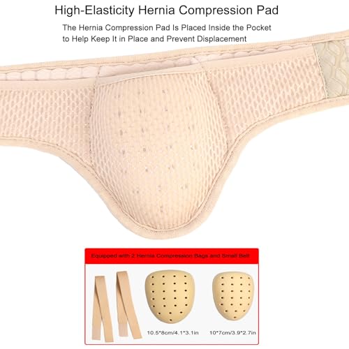 Faja para Hernia Inguinal para Hombre y Mujer, XL miniatura 3
