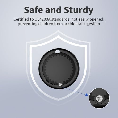 Image of Air Tracker Tag for iOS Device, Bluetooth Smart Key Finder, 2 PCS | Work with Apple Find My Item Locator IP67 Waterproof Global Tracking Device for Car Pet Wallet Backpack Luggage (iOS Only)