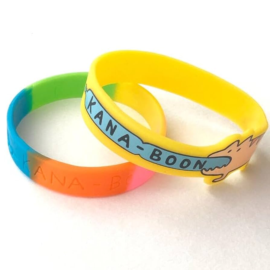バンド　ラバーバンド　複数 Amazon | KANABOON ラバーバンド 2個セット ラババン カナブーン
