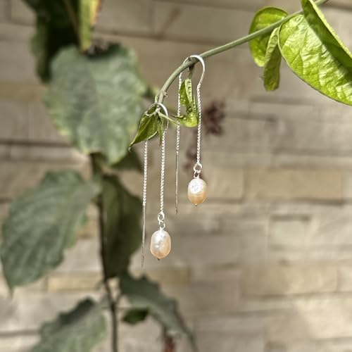 Image of OVANA 92.5 Sterling Silver Handmade Earrings | 925 Hallmarked | Classy and Beautiful | Elegant Design | Gift for Women and Girls | Gift For Her