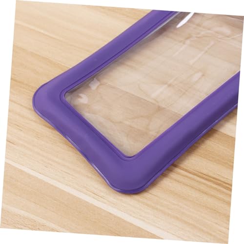 Hemoton Touch Waterproof Bag for Phone Waterproof Bag Mobile Phone Bag Phone case Waterproof Cell Phone Pouch Shell Phone case for Running Purple Touch Screen Cell Phone