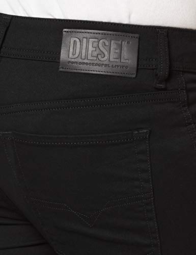 Diesel Sleenker-x L.32 Pantaloni Jeans, 02 Black