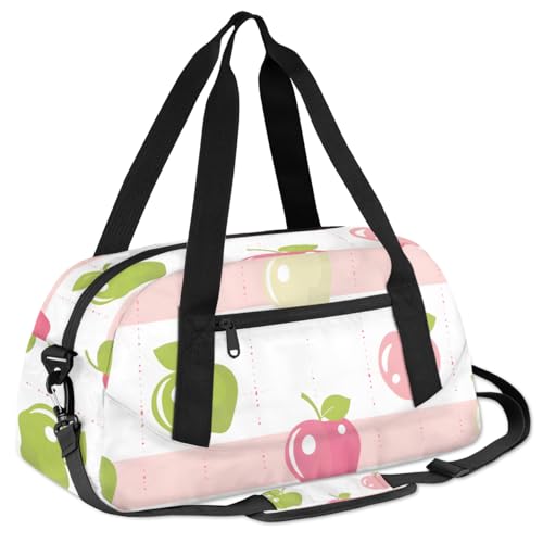 Cute Fruit Patterns Kids Duffle Bag Boys Girls Small Sport Dance Gym Bag for Overnight Travel Weekender Carry On3