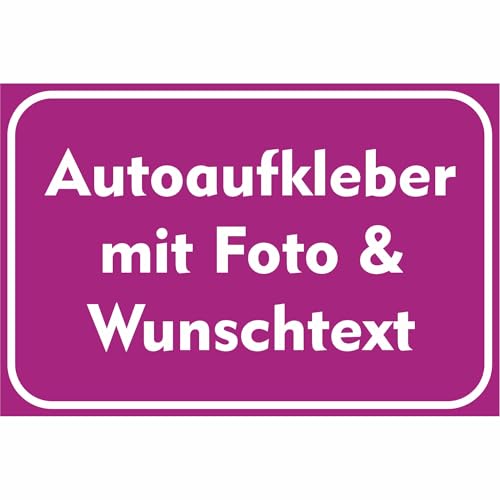 Kiwi Star Adhesivo para coche, con texto y foto personalizados,