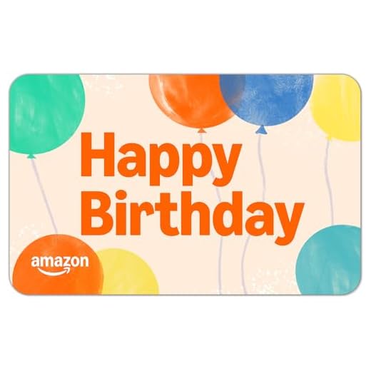 Amazon eGift Card for Birthdays