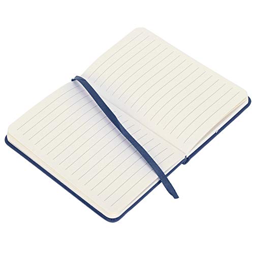 Cahier de poche A6 bleu lot de 3 format compact et couverture souple - 5