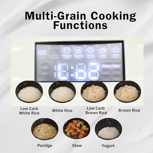 BANU-Low-Carb-Rice-Cooker-4-Cupswhite-rice-2-cupsLow-carb-rice-7-Preset-Functions-20-Hr-Timer-Led-Touch-Auto-Keep-Warm-Healthy-Cooking-for-Keto-and-Low-Glycemic-Diets-White-8-Cup-Cooked-4-Cup-UNCOOKED