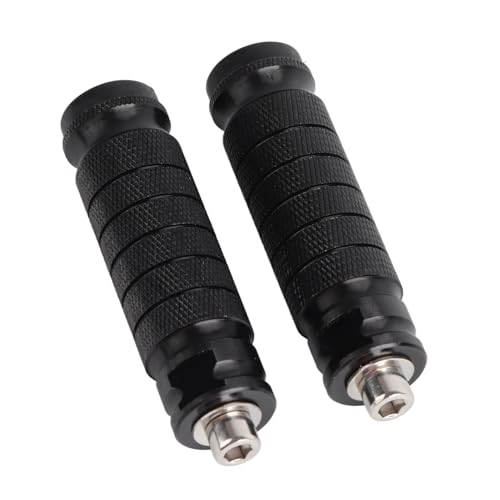Repose-Pieds Moto M8 Universels Antidérapants en Aluminium pour Arrière 2 Pièces