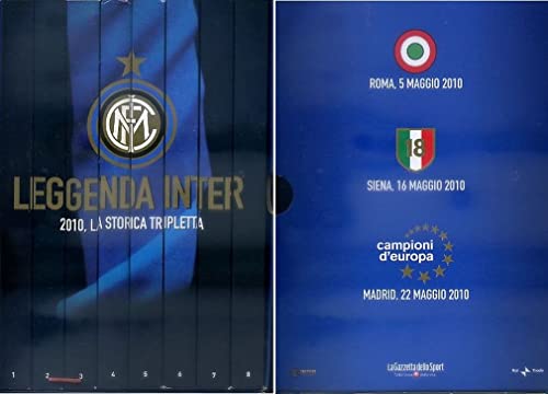  MazzoccStore – DVD – Leggenda Inter - 2010 La storiaca tripletta - Opera completa - 8 DVD