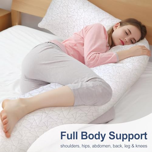Elaory Body Pillow, Memory Foam Body Pillow For Adults thumb #2