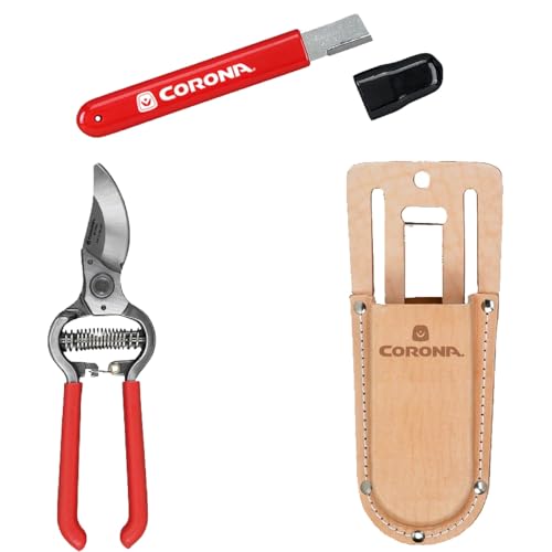 Corona Gardening Tools - 3-Piece Bundle: Bypass Pruner, Pruning...