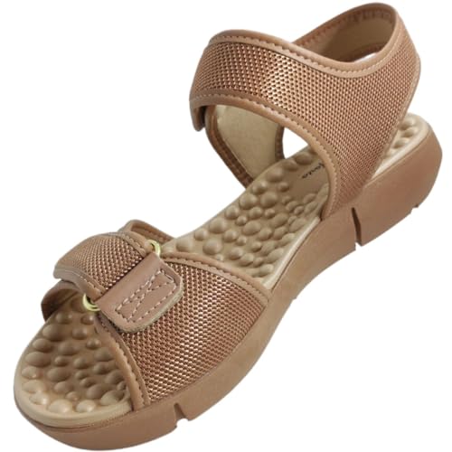 Sandália Anabela Ortopédica Feminina Modare Nude - 7142.118