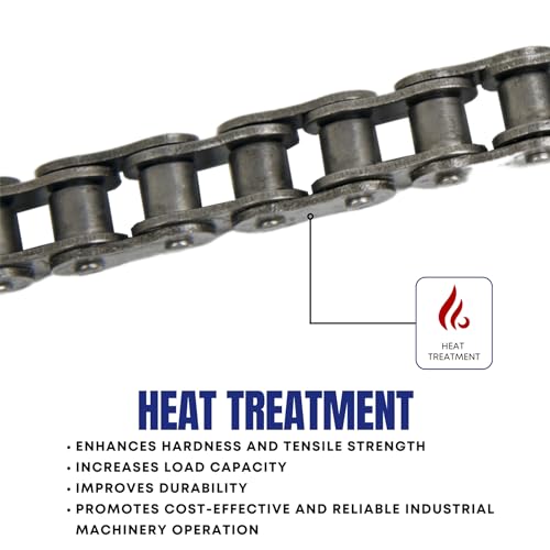 Jeremywell 50-10FT-2CL Roller Chain 10 Feet thumb #1