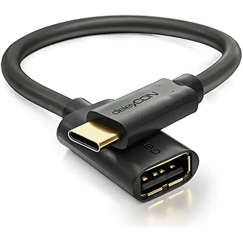 Adaptador OTG deleyCON USB-C a USB-A Cover