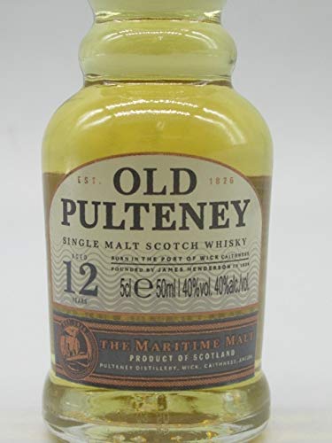 オールドプルトニー(OLD PULTENEY) ミニチュアコレクション Amazon.co.jp: 【ミニチュア】オールドプルトニー 12年 ミニチュア
