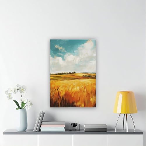 Poster sur toile Peaceful Prairie évocation de sérénité pour la maison