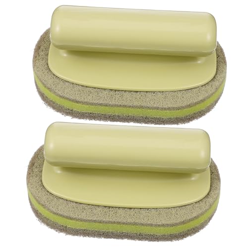 GREENADSCAPE 2 Piezas Cepillo para Herramientas de Limpieza abrillantador para lavavajillas Limpiador de cepillos Cleaning Brush cepillos de Limpieza Cepillo de Limpieza de Cocina el plastico