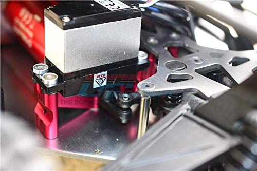 Gpm For Losi 1:10 Baja Rey/Rock Rey Upgrade Parts Aluminum Servo Mount - 1Pc Set Silver #TOP1