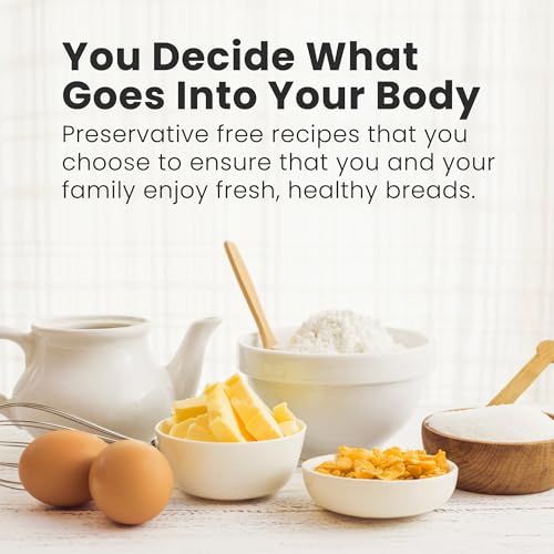 Elite Gourmet EBM8103M Programmable Bread Maker Machine 3 Loaf Sizes, 19 Menu Functions Gluten Free White Wheat Rye French and more, 2 Lbs, Mint image 6