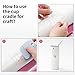 PYD Life Cup Tumbler Cradle Holder for Crafting Vinyl Application Pink with Foam Measurements 3 Adjustable Width for Tumblers Cups Mugs Bottles Epoxy Crafts