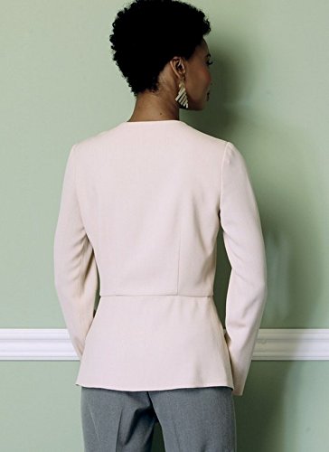 Amazon.com: McCall Pattern B6420A50 Asymmetrical-Zip, Buttoned