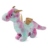 FRINGE STUDIO Dog Toy, Magenta Dragon-Plush Pet Toy (289366), Multicolor