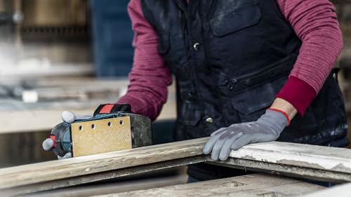 Bosch 50x EXPERT C470 Schleifpapier mit 8 Löchern (für Farbe auf Holz, Hartholz, Ø 80x133 mm, Körnung 80, Professional Zubehör Schwingschleifer)