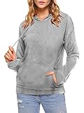 AEURPLT Womens Teen Girls Friends TV Show Hoodies Fall Winter Hooded Sweatshirts Fleece Pullover Tops,Hooded Grey,Medium