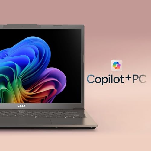 Image of acer Aspire 14 Laptop, 14 inch WUXGA (1920 x 1200) Display, Intel Ultra 5-226V, AI Copilot+PC, 16GB LPDDR5X RAM, 1TB SSD, Windows 11 Home, ‎Gray, TWE Wireless Earbuds