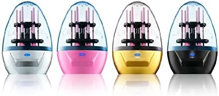 Lilumia 2 Makeup Brush Cleaner Device (Matte Black) - Electronic Cleaning Machine Keeps Cosmetic Makeup Brushes Soft & Clean with the Push of a Button
