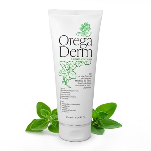 LEPAH OregaDerm Crema Corporal 200 ml – Fórmula Innovadora con Ingredientes Naturales para una Piel Sana y Radiante, Hidratación Profunda, Alivio del Picor y Eczema