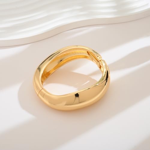 Bracelet rigide goutte d'eau : fini les joncs déformés grâce à la charnière