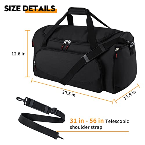 Uarition 55L Sports Duffle Bags Large Gym Duffel Bag Workout Bag For Men thumb #3