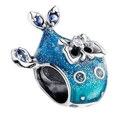 Glow-in-the-dark Whale Charm 0991