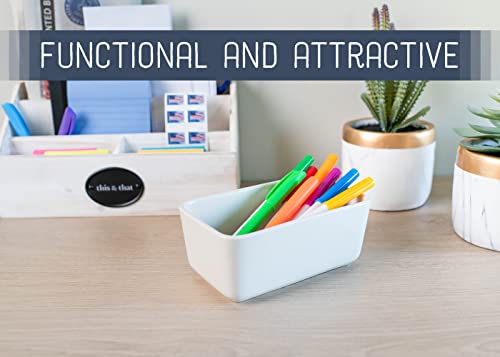 Nat And Jules 1009030055 Nat & Jules Ceramic Stoneware 1/2 Pound, 2 Sticks Butter Dish With Airtight Bamboo Lid & Knife, Kitchen Accessory, Container Holder, Refrigerator Storage And Countertop Organization, Matte Cream thumb #3