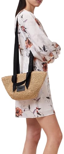 Image of AllSaints Women's Handbags Celayne Mini Tote Almond