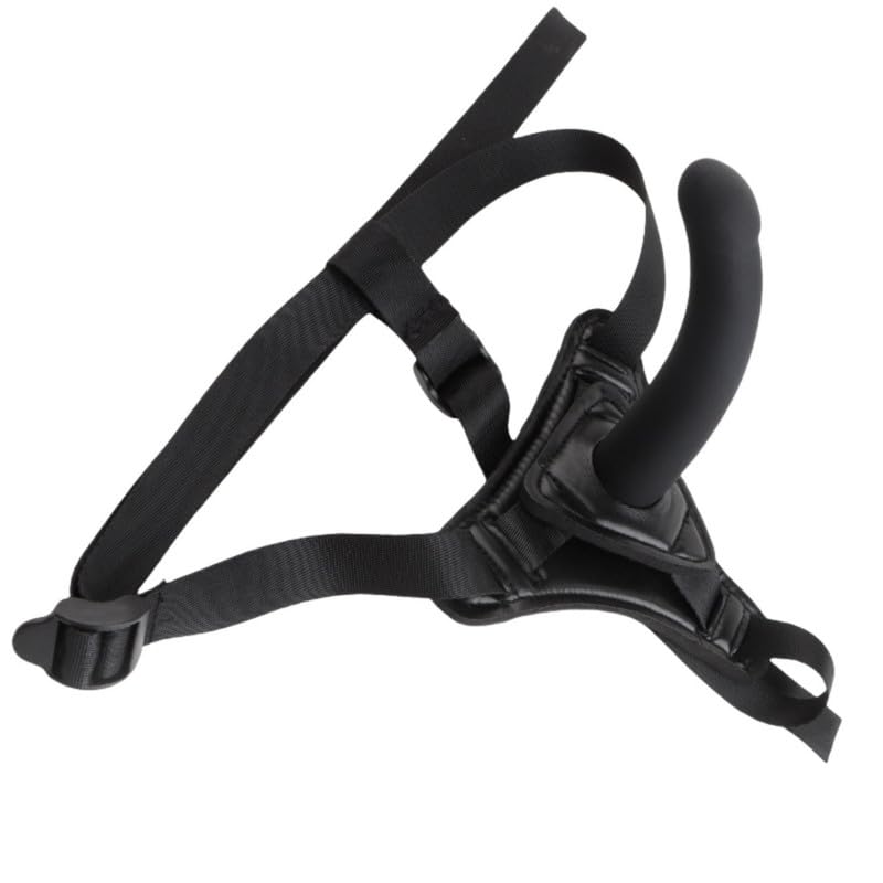 Caja De Deportes Y Fitness De Silicona Negra De Novedad, Accesorios De Dispositivo De Cuero De CinturóN Ajustable, Herramientas De Ocio Y DiversióN Para Interiores, Regalo De Pareja (TamañO M)