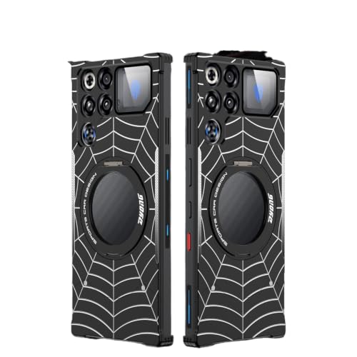 ZTE RedMagic 10s Pro�ƌ݊����̂���g�уP�[�X�A���C�z���t���A��]�X�^���h�t���A�Փ˖h�~�A����������A���~�j�E�������g�уP�[�X�C�u���b�N�FZTE RedMagic 10s Pro