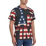 Zoom IMG-1 patriotic lake print maglietta classica Zoom IMG-1 patriotic lake print maglietta classica