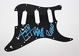 Misfits Dead Alive! Band Group Signed Autographed Fender Strat Electric Guitar Pickguard Loa
