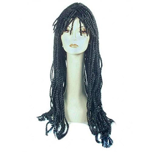 Adult Dreadlocks Ii Long Black Deluxe Wig