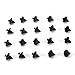 LOOYUAN 20PCS Nylon Bumper Fastener Rivet Clips Automotive Furniture Assembly Expansion Screws Kit Body Rivet Retainer Fastener Clips Replace Vlvo