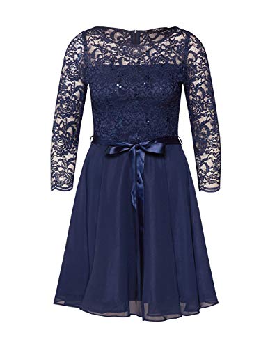 Cocktailkleid aus Häkelspitze Modell STAMM