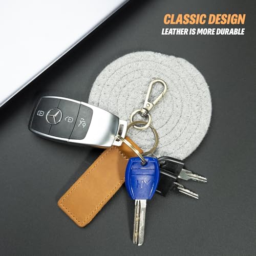 Image of Dad Keychain - Remember I Love You Dad, Leather Keychain for Father from Daughter or Son